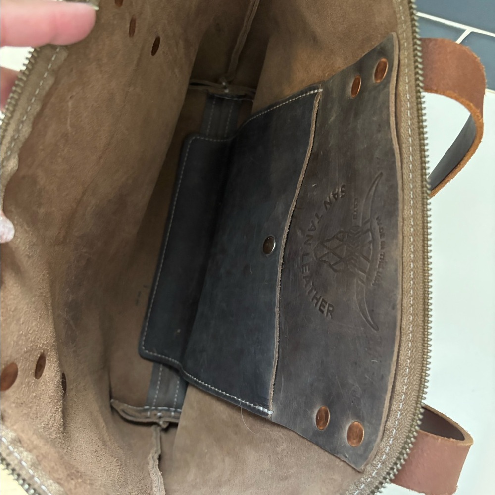 San Tan Leather Tote Bag - Picture 5 of 7